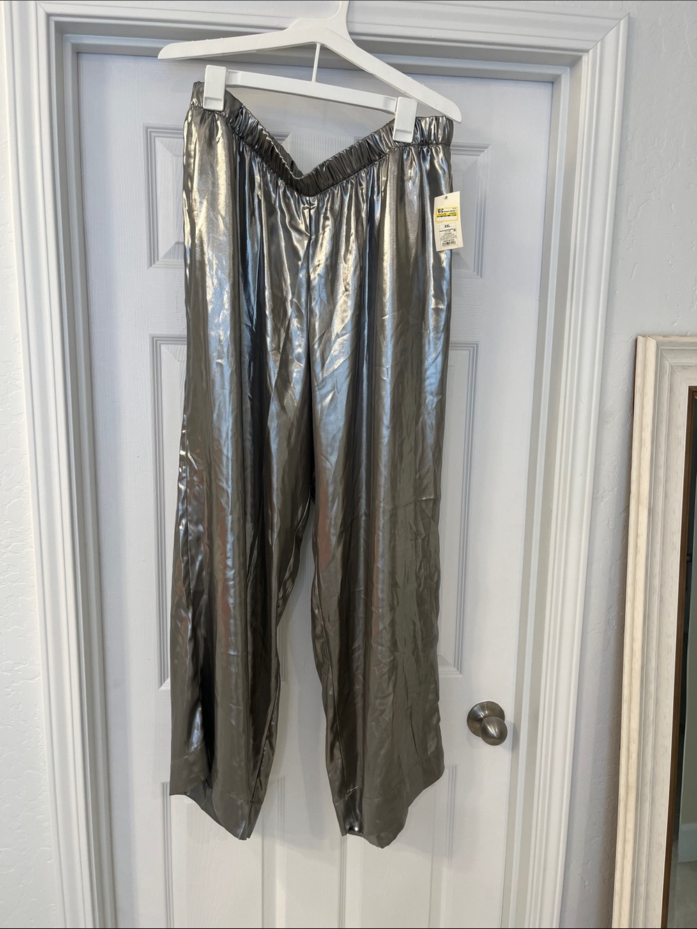 A New Day Metallic Wide Leg Pants – XXL – NWT